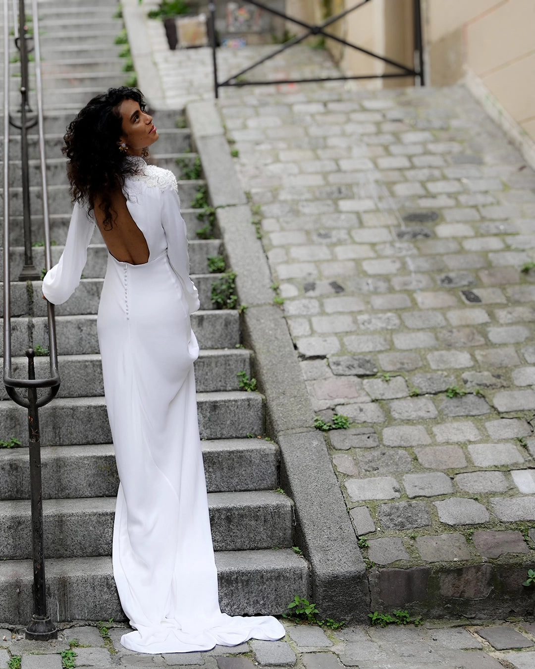 Robe de mariée dos nu MARLENE