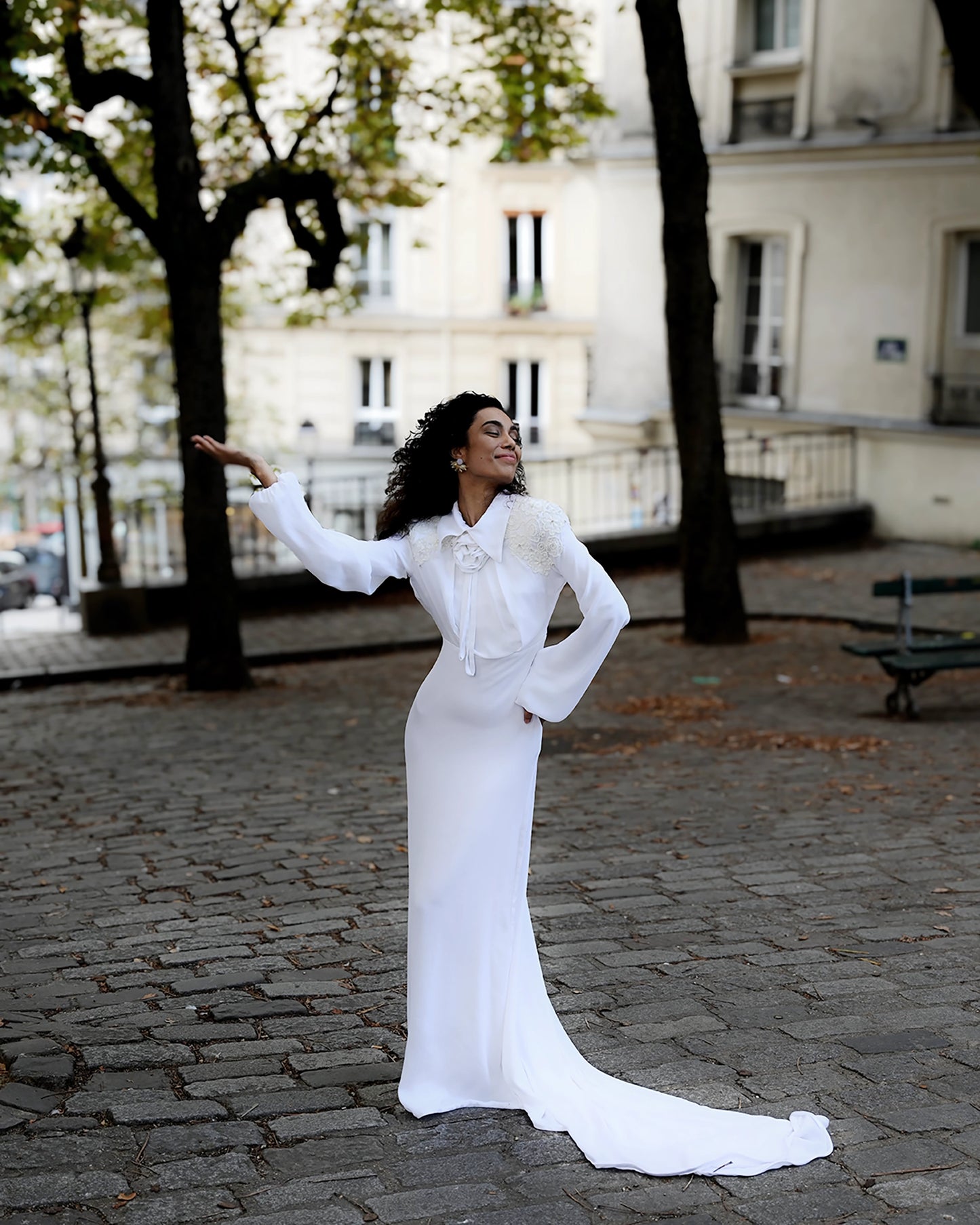 Robe de mariée dos nu MARLENE