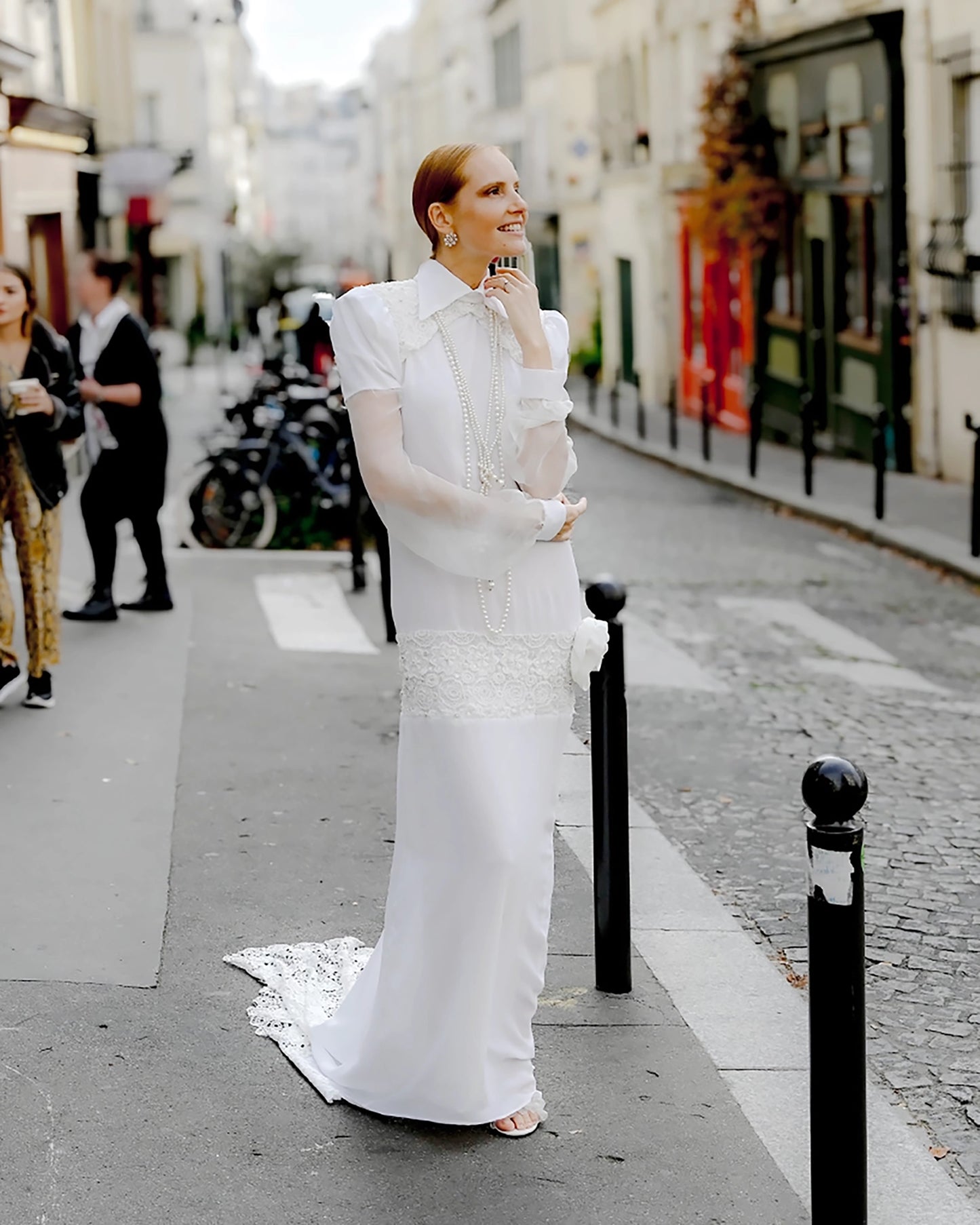 Robe de mariée à manches longues ZELDA